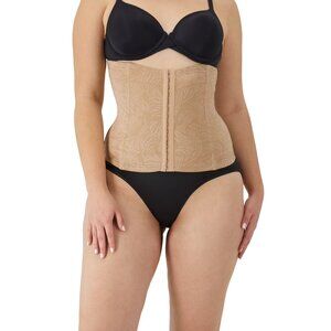 NEW Maidenform Self Expressions SE3067 Firm Control Waist Cincher Beige Size 6M